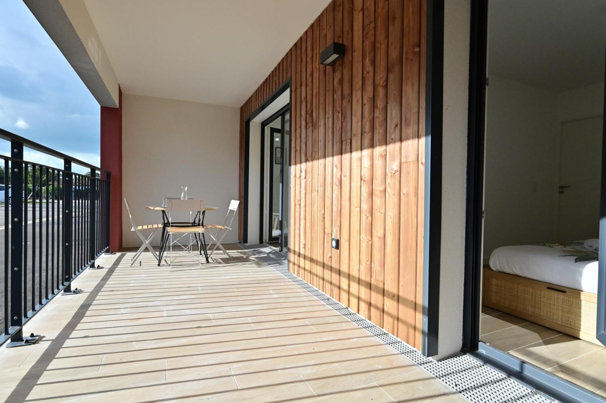 비스카로세 Biscawai Chaleureux Et Cosy Avec Terrasse 아파트 외부 사진
